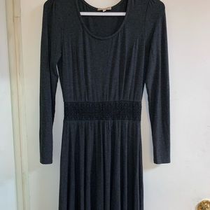 ✨ Anthropologie Bordeaux XS Long Sleeve Dress ✨